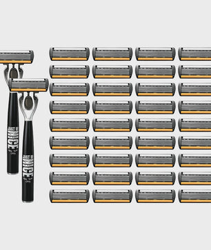 Luxe Scheerset voor Heren: 6-laags Scheermes met Aloë Vera Strip - Perfect Cadeau