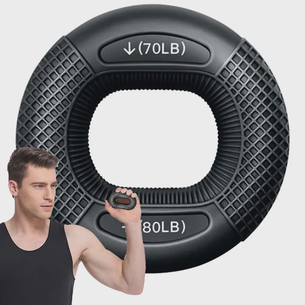 Siliconen Handtrainer Ring - Gripkracht & Vinger Sterkte Oefenapparaat