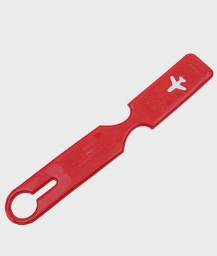 Set van 2 Draagbare Bagagelabels - Stevige Kleuren Kofferhangers voor Reizen