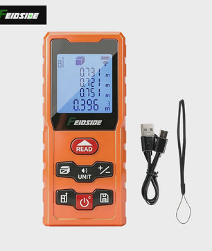 HAUPTSON Laser Afstandsmeter 100M - Precisie Meetinstrument voor Afstand, Oppervlakte en Volume