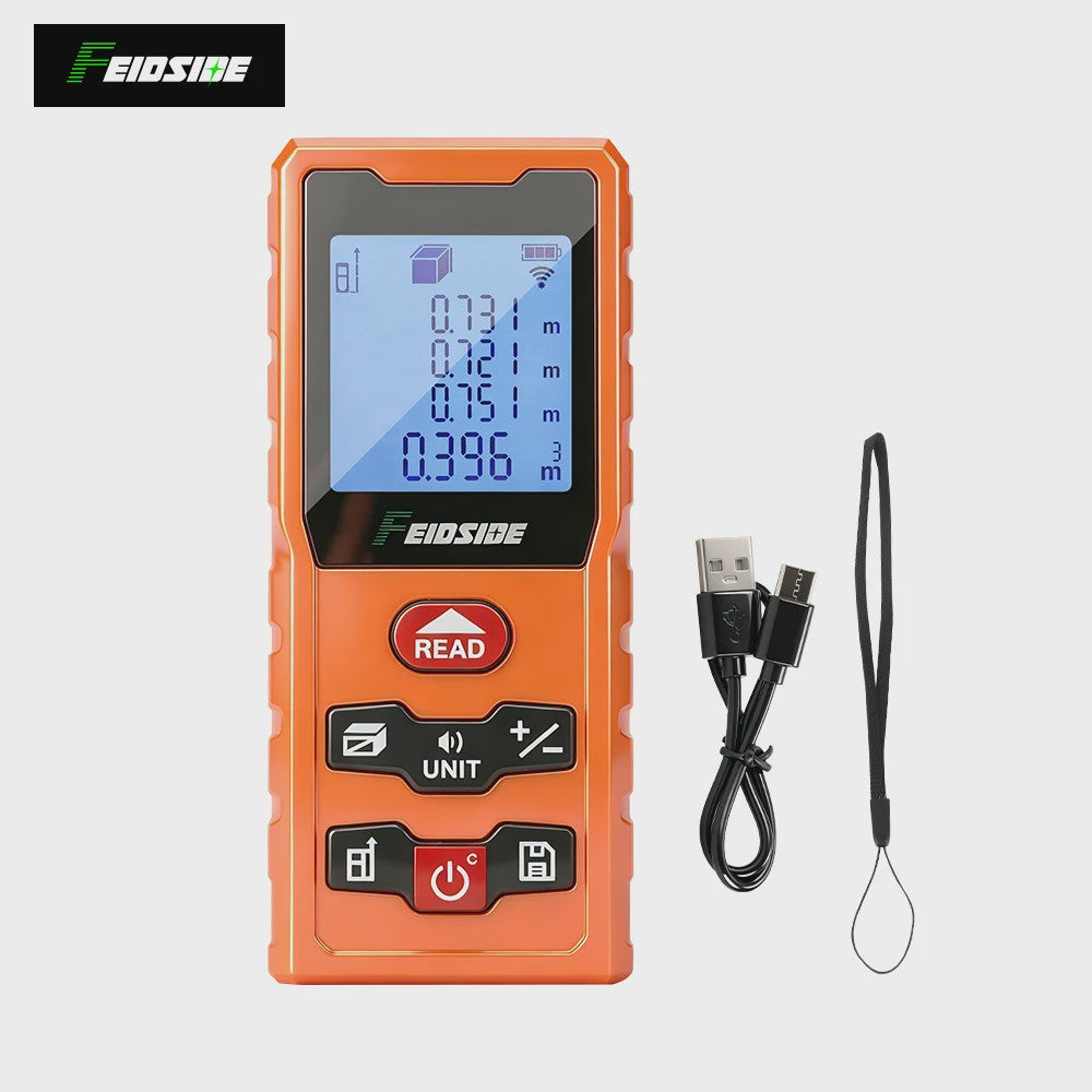 HAUPTSON Laser Afstandsmeter 100M - Precisie Meetinstrument voor Afstand, Oppervlakte en Volume