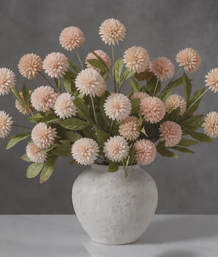 Zijden Kunstbloemen Stelen (70cm) - 4 Bloemhoofden Daisy/Paardenbloem voor Decoratie