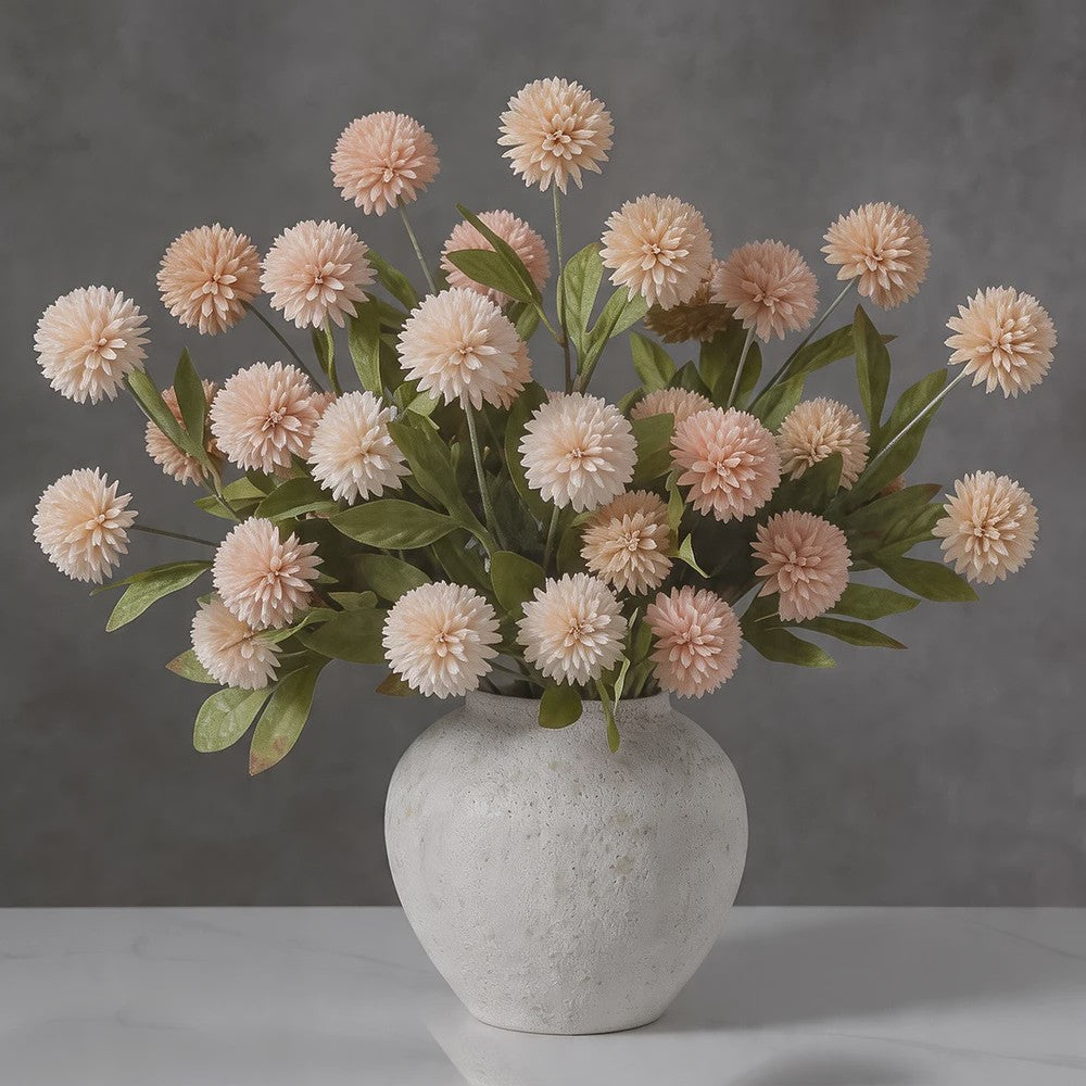 Zijden Kunstbloemen Stelen (70cm) - 4 Bloemhoofden Daisy/Paardenbloem voor Decoratie