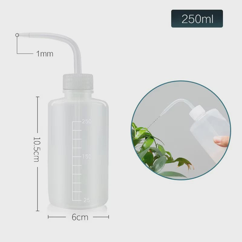 Set van 2x Squeeze Plantenspuit Flessen (250ml & 500ml) met Precisie Tuit voor Succulenten en Bloemen