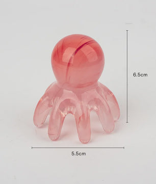 Octopus Hoofdmassager - Ontspannende Hoofdhuidmassage & Acupressuur Tool