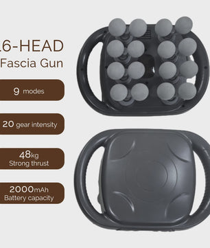 42-Kops Fascia Gun: Diepe Vibratiemassage voor Spierontspanning en Herstel