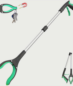 32-Inch Zware Kwaliteit Grijper met 360° Draaibare Klem - Lichtgewicht, Opvouwbaar, Ideaal voor Senioren & Buiten