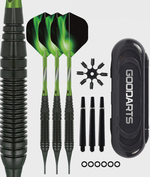 Professionele 20g Soft Tip Darts Set met Aluminium Shaft en Opbergdoos