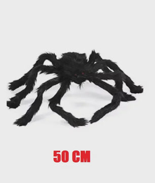 Enorme Pluche Spin Halloween Decoratie - 30cm tot 200cm