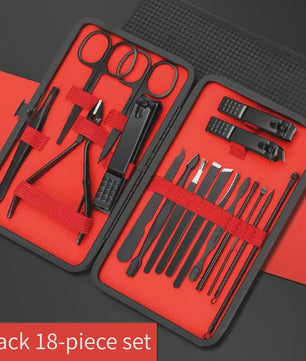 Professionele Manicure & Pedicure Set - 25 Delig - Roestvrij Staal