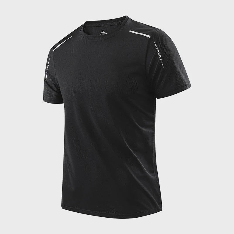 CHRLCK Heren Sport T-shirt - Sneldrogend, Ademend voor Lopen, Wandelen & Outdoor Zomer