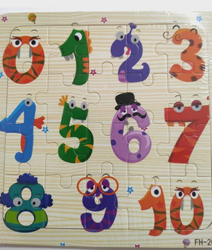 Houten 3D Puzzel Set - 20 Stuks - Dieren & Voertuigen - Educatief Montessori Speelgoed voor Kinderen 3-6 Jaar