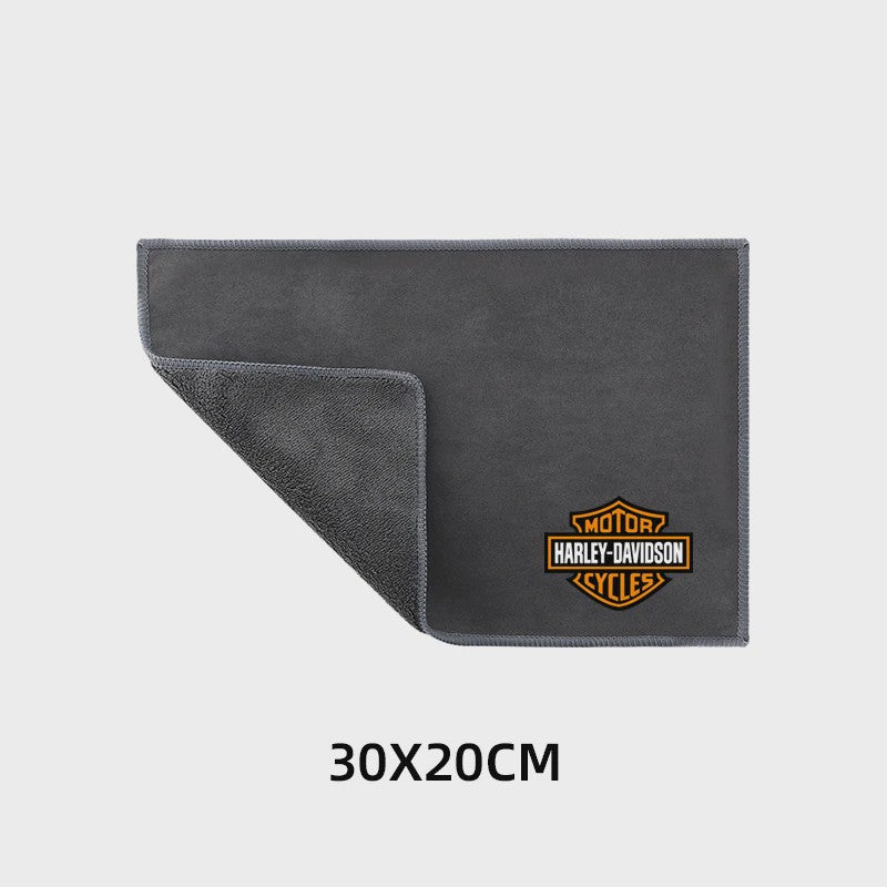 Set van 2 Harley Davidson Microvezel Doeken - Soft Drying Cloth voor Auto & Motor