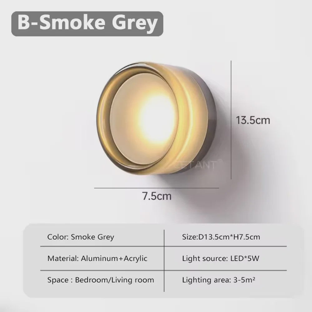 Nordic LED Wandlamp Jelly Design - Decoratieve Sfeerverlichting voor Hal, Studiekamer, Restaurant