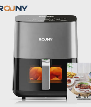 5L Airfryer met Cyclone Technologie: Gezond Frituren met Touch Control & Zichtvenster