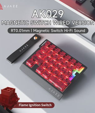 AJAZZ AK029 Mechanisch Gaming Toetsenbord - Compact, Hot-Swappable, One-Handed Esports