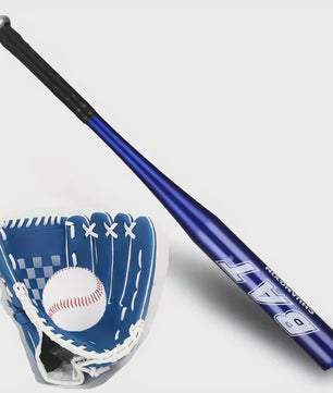 Baseball Starter Set voor Tieners: Aluminium Bat, Vanghandschoen & Bal - Ideaal voor Beginners