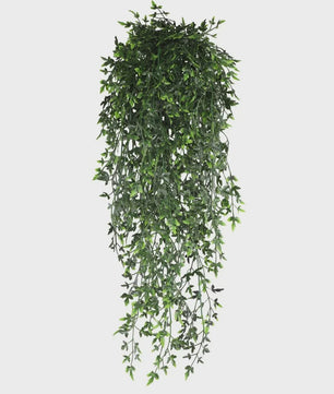 Hangplant Kunstplant Varenbladeren & Klimop - Decoratie voor Huis, Kamer, Balkon & Feest