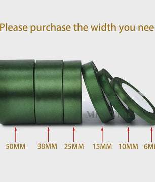 Satijnen Lint 22 Meter - Diverse Breedtes (6mm t/m 50mm) voor Decoratie & Knutselen
