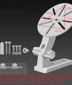 Universele Camerabevestiging Muurbeugel - Flexibele Camera Steun & Basis Houder
