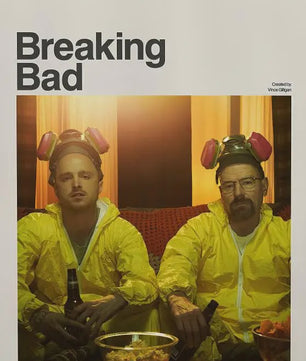 Breaking Bad Canvas Poster - Vintage Film Art Print voor Woonkamer Decoratie