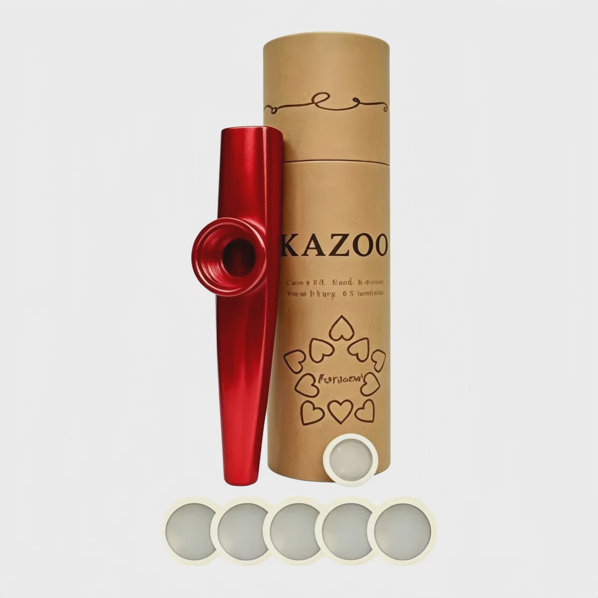 Miwayer Kazoo Set: 7 Kleuren Muziek Kazoo met Extra Membranen - Leer Snel Muziek Maken