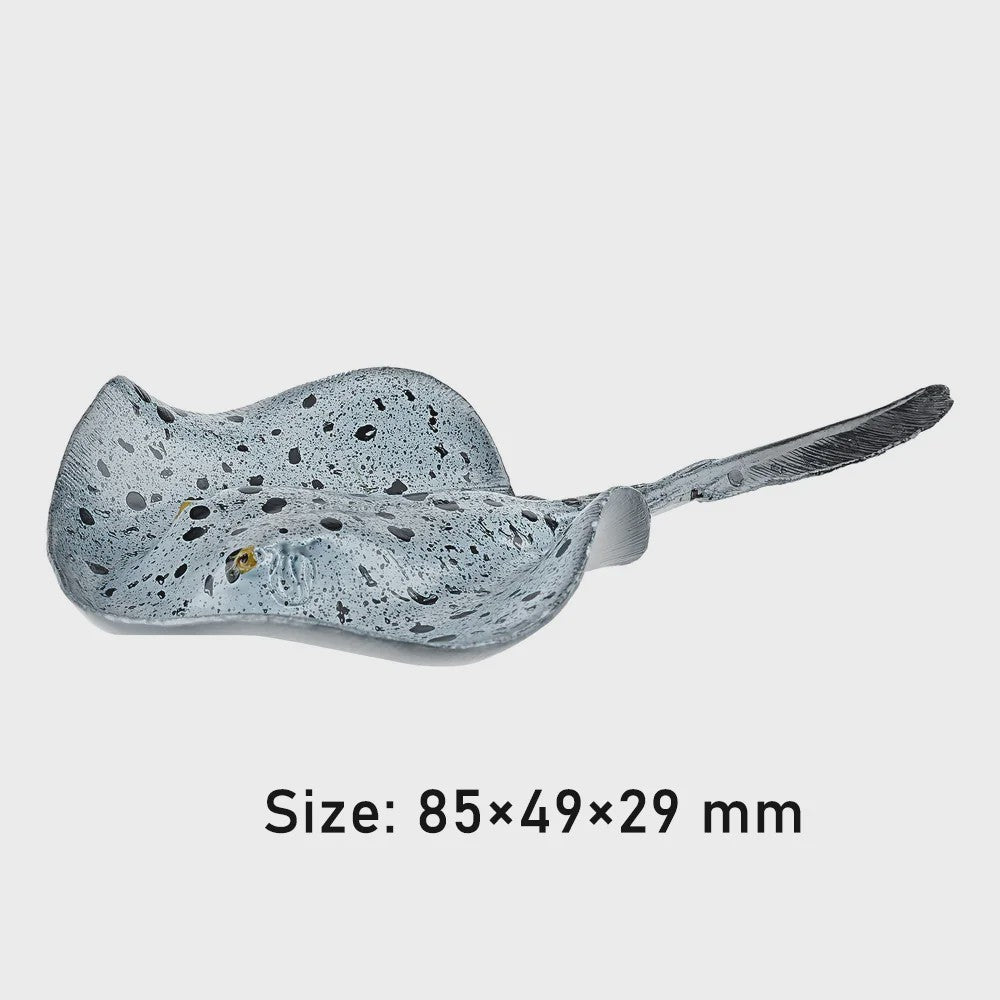 Toymany Manta Ray Speelfiguur - Realistische Oceaan Dieren Model, Cadeau voor Kinderen
