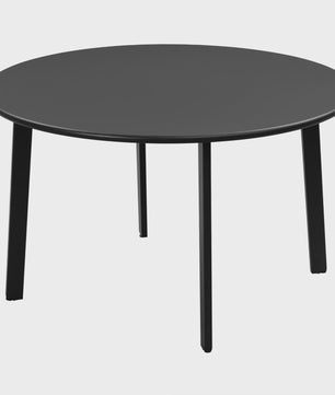 Ronde bijzettafel met metalen frame - Industrieel design - 70cm