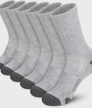 Heren Sportsokken 6/12 Paar - Comfortabel, Ademend & Duurzaam voor Outdoor, Gym & Voetbal