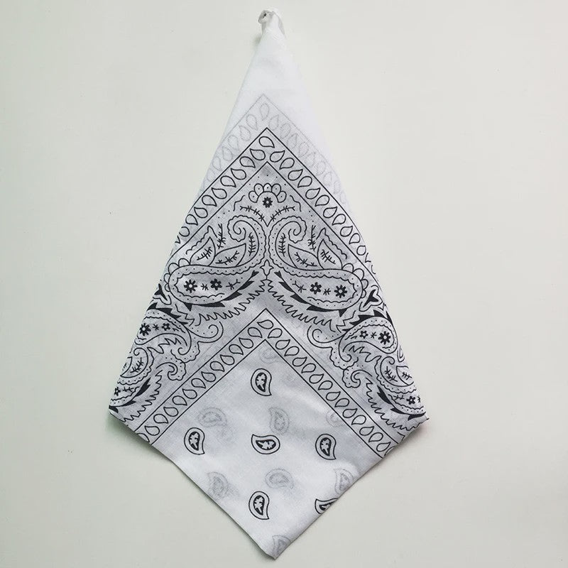 Klassieke Katoenen Bandana 55x55cm - Paisley Print Hoofdband voor Dames & Heren