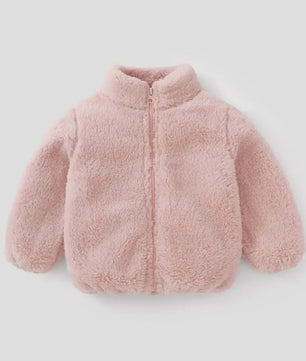 Zachte Pluche Kinderjas - Warm & Stijlvol voor Herfst/Winter