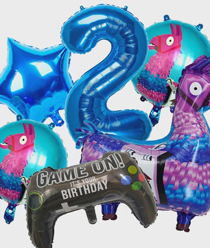 Feestdecoratie Fortnite & Llama Thema - Verjaardag, Babyborrel & Kinderfeest