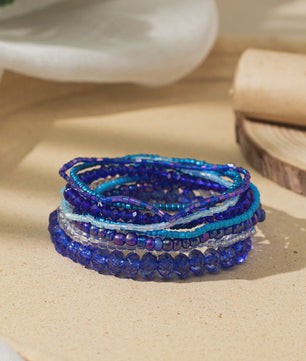 Set van 10 Bohemia Kralen Armbanden - Zomerse Stijl & Strand Vakantie Sieraden