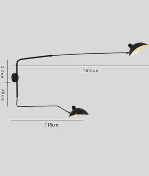 Moderne Verstelbare Vloerlamp met Lange Arm - Minimalistisch Design voor Woonkamer, Slaapkamer & Leeshoek