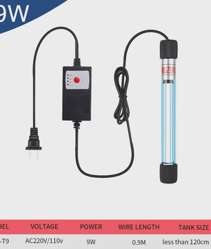 Krachtige Aquarium UV Sterilisator Lamp - 5-11W Onderwater Reiniging