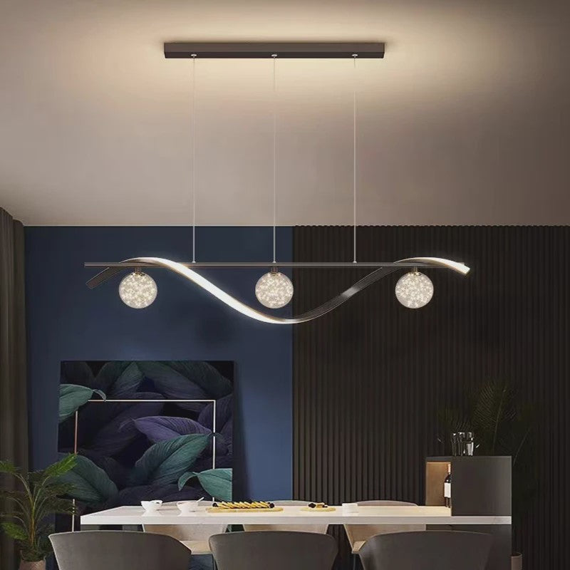 Moderne LED Hanglamp voor Eettafel & Keuken - Stijlvolle Plafondlamp met Sfeervolle Verlichting