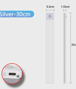 Draadloze LED Lamp met Bewegingssensor - USB Oplaadbaar voor Kast, Keuken & Slaapkamer