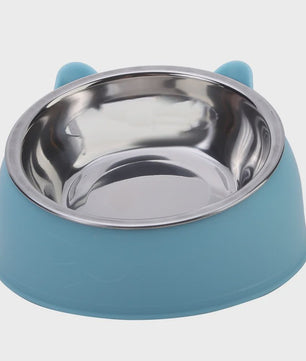 Verhoogde RVS Kattenbak & Voerbak - Kantelbaar Design voor Puppy, Kitten & Hond