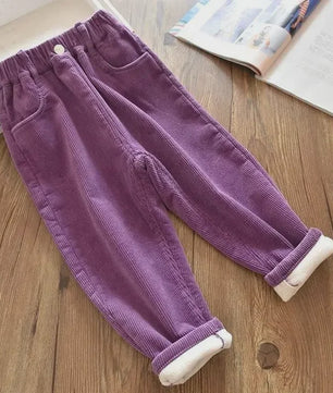 Warme Corduroy Broek Kinderen - Herfst/Winter Casual & Sportief