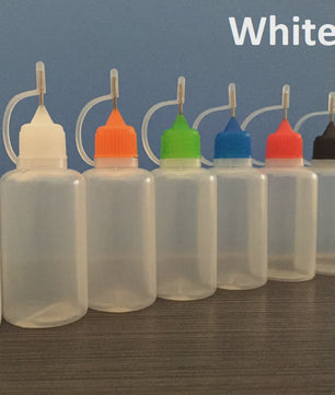 Set van 5x 30ml Precisie Doseerflesjes met Naaldpunt - Ideaal voor Klei, Verf en Lijm