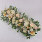 Luxe Witte Kunstbloemen Slinger 100cm - Bruiloft Tafeldecoratie & Achtergrond