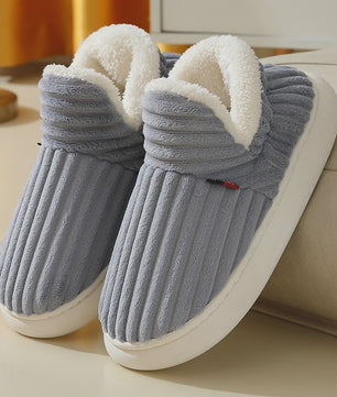 Herenslippers Winter Laarzen - Zachte Pluche & Katoen, Warm & Comfortabel voor Binnen