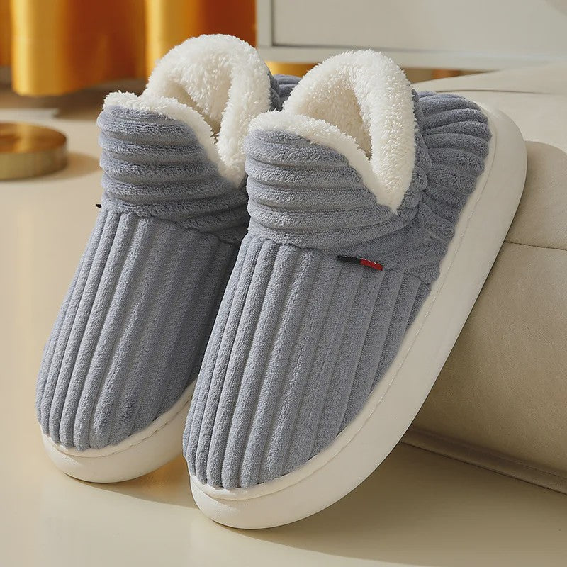 Herenslippers Winter Laarzen - Zachte Pluche & Katoen, Warm & Comfortabel voor Binnen