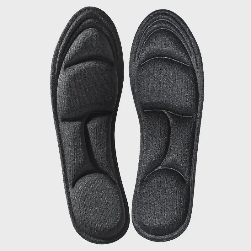 5D Massage Memory Foam Inlegzolen - Ademend, Dempende Steunzolen voor Sport & Dagelijks Gebruik