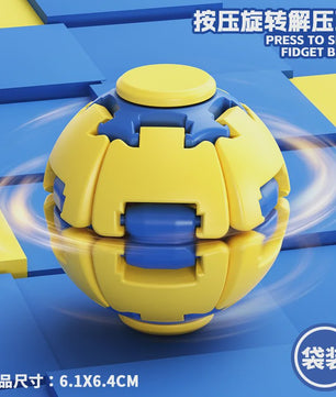 Draaiende Bal Fidget Spinner - Stressverlichtend Speelgoed voor Kinderen en Volwassenen