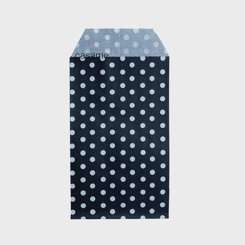Kleine Kraft Papieren Zakjes met Stippen - Set van 10, 25 of 50 stuks - Ideaal voor Feestjes, Cadeaus en Kaarten