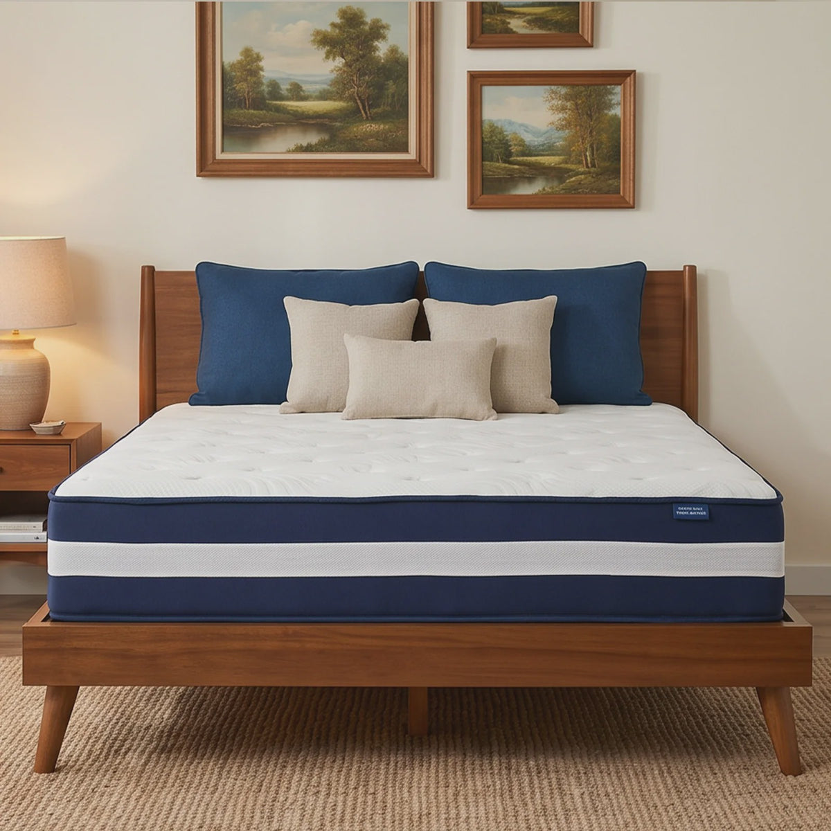 7-Zone Pocket Spring Hybride Matras 25cm Dik - Ademend & Bewegingsisolerend - Diverse Maten