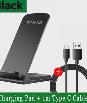 Universele Fast Wireless Charging Stand voor Smartphones