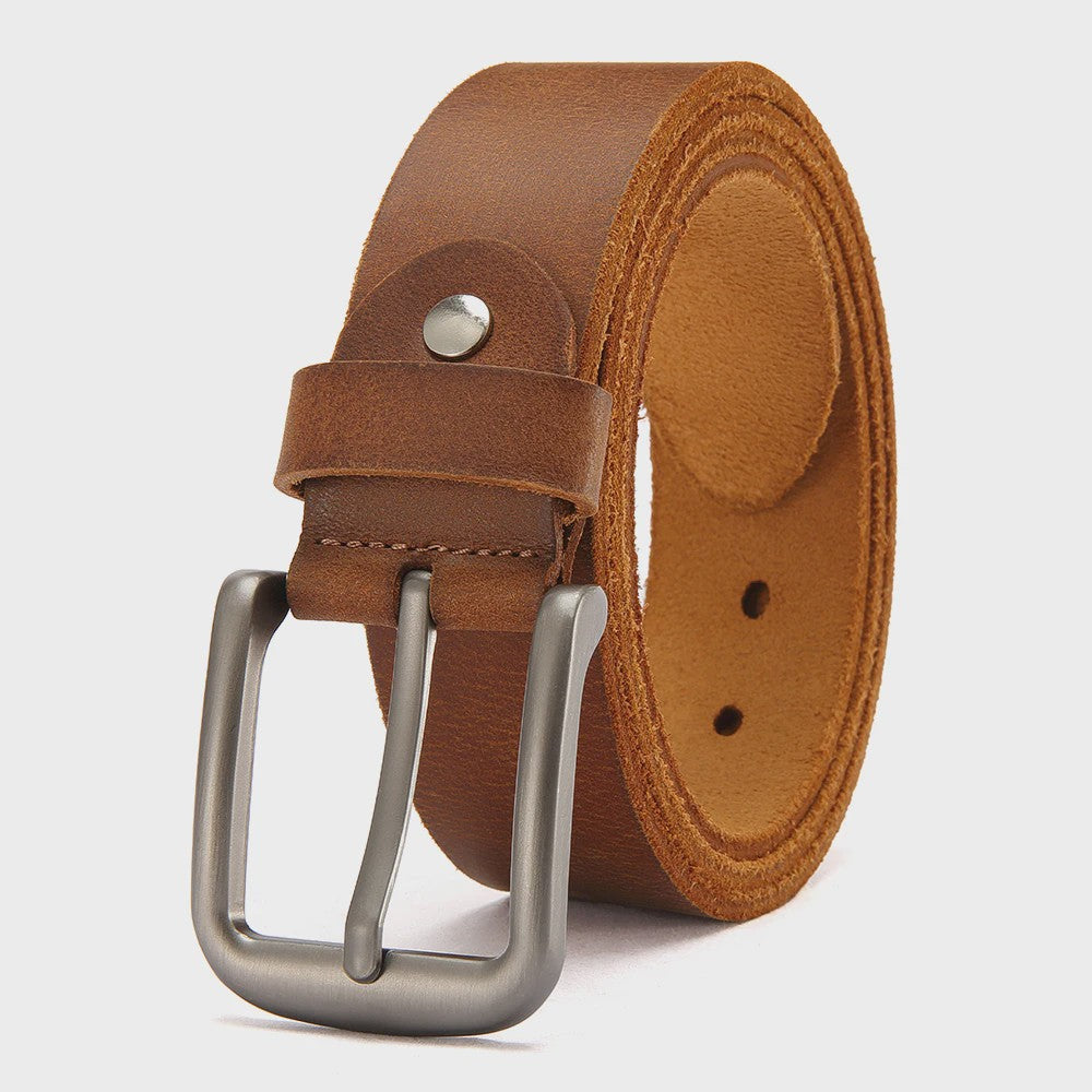 Luxe Heren Riem van Echt Leer - Stijlvolle Casual & Zakelijke Accessoire