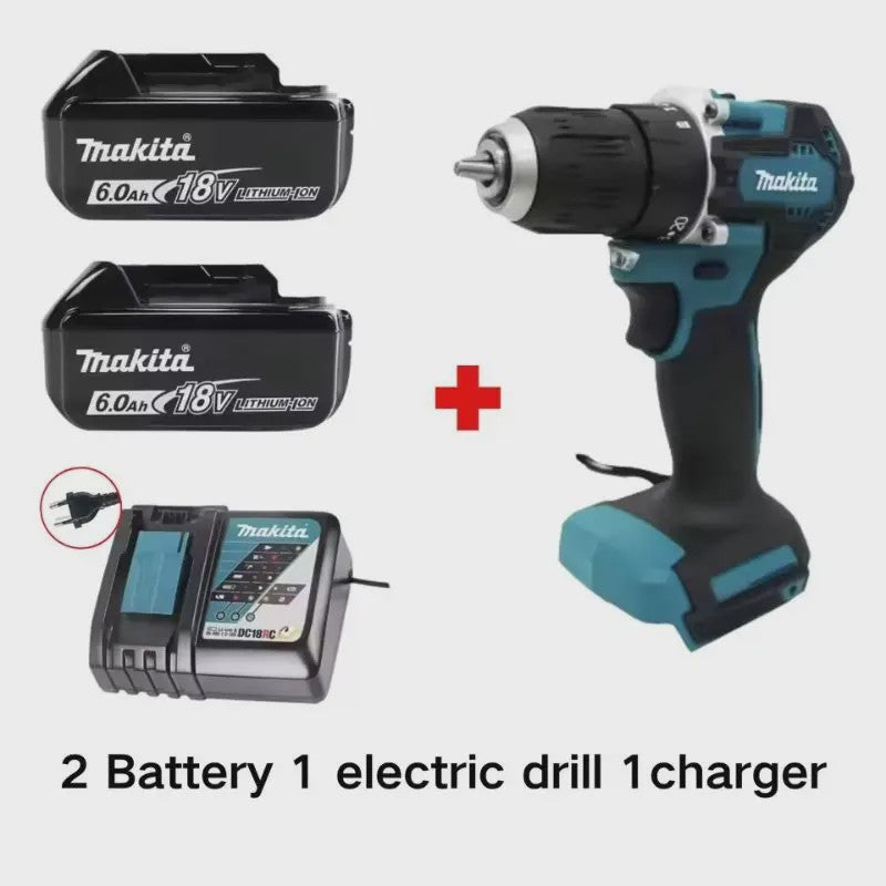 Makita DDF487 Accu Schroefboormachine Borstelloos 18V - Krachtig en Veelzijdig